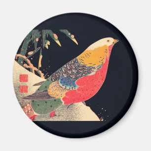 Imã Ouro faisão na neve por Ito Jakuchu