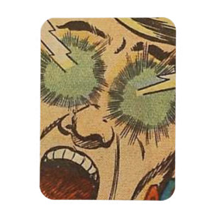 Ímã Ouro Idade do Horror vintage retro clássico do his