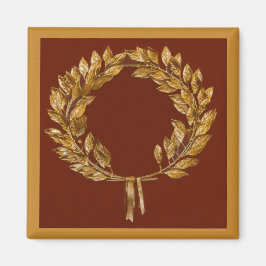 Imã Ouro Laurel Wreath