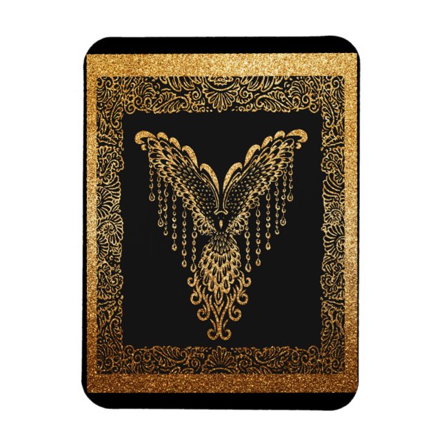 Ímã Ouro Phoenix Elegance (Vertical)
