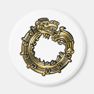 Imã Ouro Quetzalcoatl
