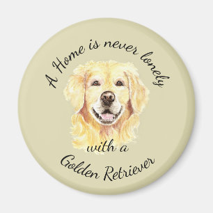 Imã Ouro Retriever Dog Home Coca Pet Animal