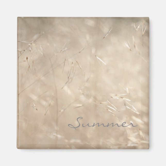 Imã Ouro Savannah Grass Magnet (Frente)