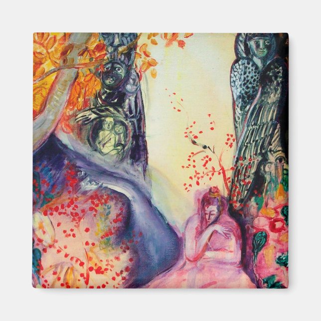 Imã OURO SONHO / Yoga Meditação Zen Garden (Frente)