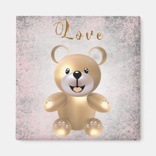 Imã Ouro Teddy Bear 2