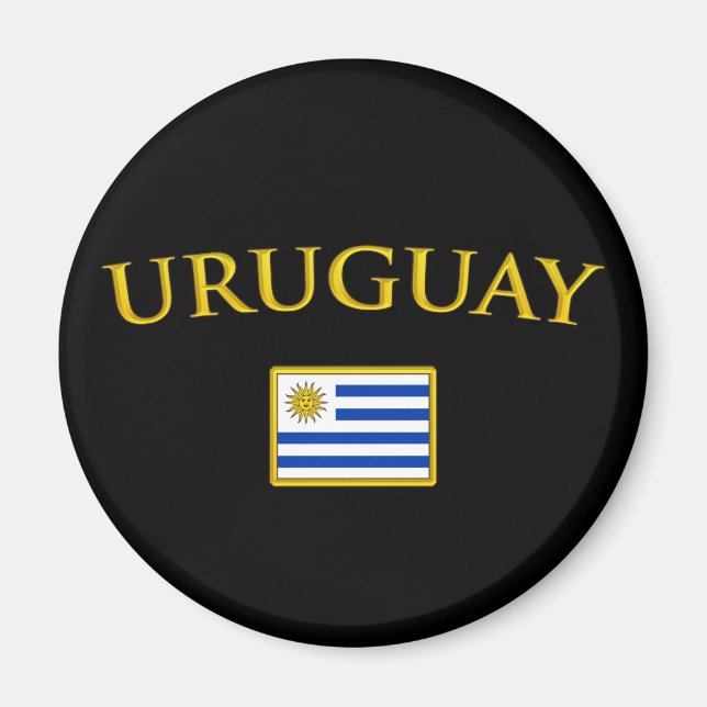 Imã Ouro Uruguai (Frente)