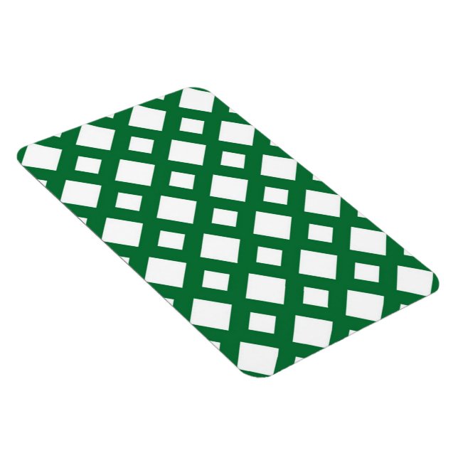 Ímã Ouros brancos em verde (Lado Direito)