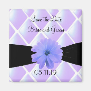 Imã Ouros roxos e flores