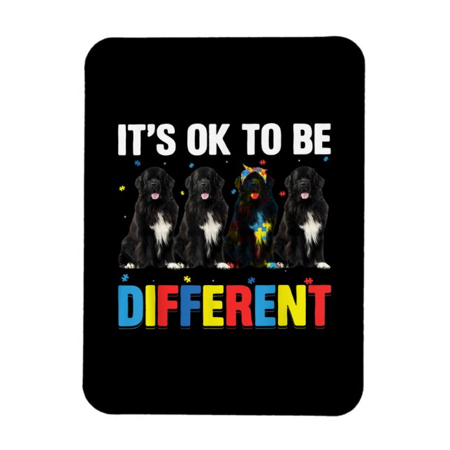 Ímã Ousaria Ser Diferente | Novato engraçado | Cute Ne (Vertical)