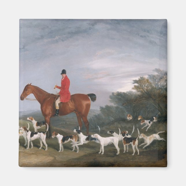 Imã Out Hunting, 1841 (Frente)