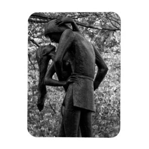 Ímã outono do Central Park: Romeu e Julieta Estátua 0