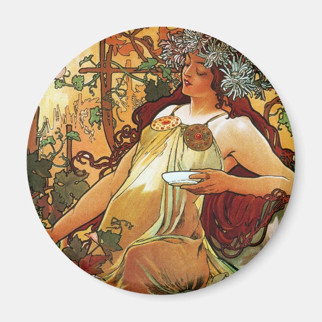 Imã Outono, Mucha (Frente)