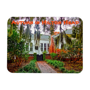 Ímã Outono no museu litoral HHI da descoberta de