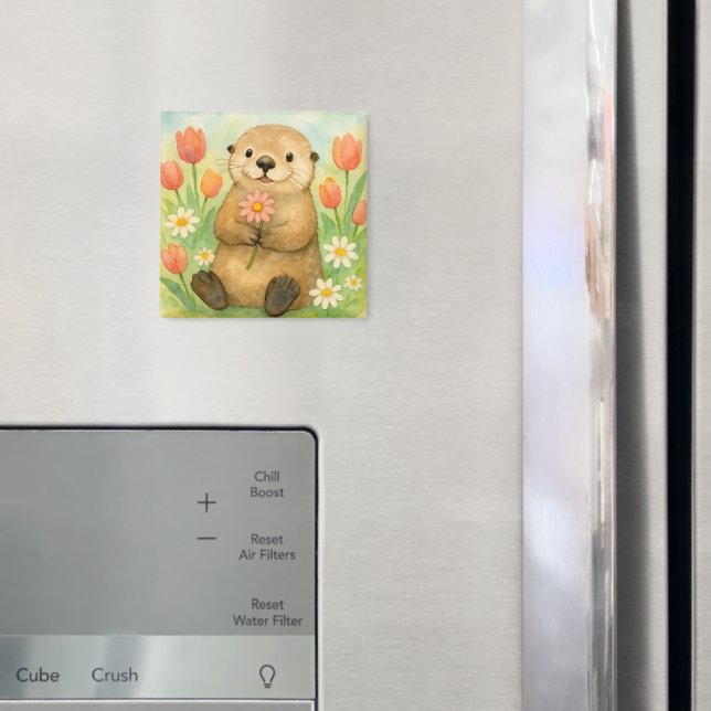 Imã Outra com Primavera Blooms (In Situ (Fridge))