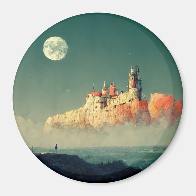 Imã Outshore Citadel Fantasy Sci-Fi (Frente)