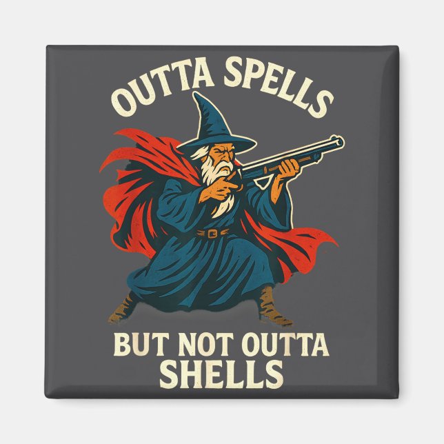 Imã Outta Spells But Not Outta Shells Vintage  (Frente)