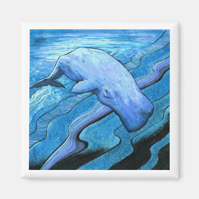 Imã Outubro de 2018 Dia 12 - Baleia (Frente)