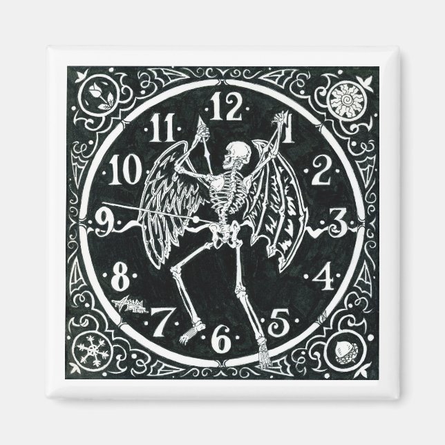 Imã Outubro de 2018 Dia 14 - Relógio Mortal (Frente)