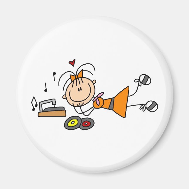 Imã Ouvindo O Gravador Do Magnet (Frente)