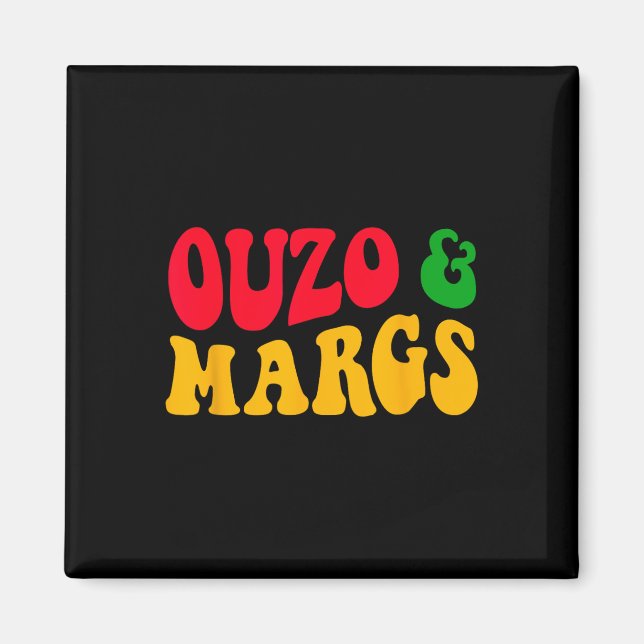 Imã Ouzo E Margs Funny Cinco De Mayo Ortodoxo Grego (Frente)