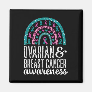 Imã Ovário Arco-Íris E Cancer De Mama Cor-De-Rosa T