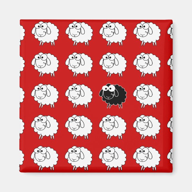 Imã Ovelha Negra (Frente)