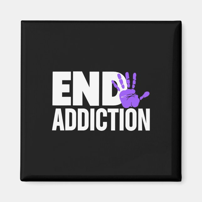 Imã Overdose Awareness Shirt - Overdose Awareness End  (Frente)