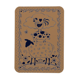 Ímã OVINOS, SUÍNOS, ROOSTER Country