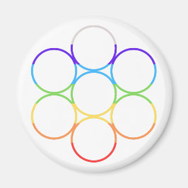 Imã Ovo da Life Chakra Round