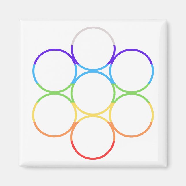 Imã Ovo da Praça Chakra (Frente)