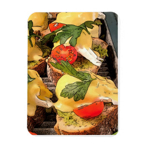 Ímã Ovos com Avocado no Brinde