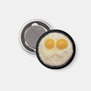 Imã Ovos Fresados no Panorama de Ferro Fritante