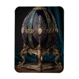 Ímã Óvulo Gótico Bastante Com Gemas No Estilo Faberge.