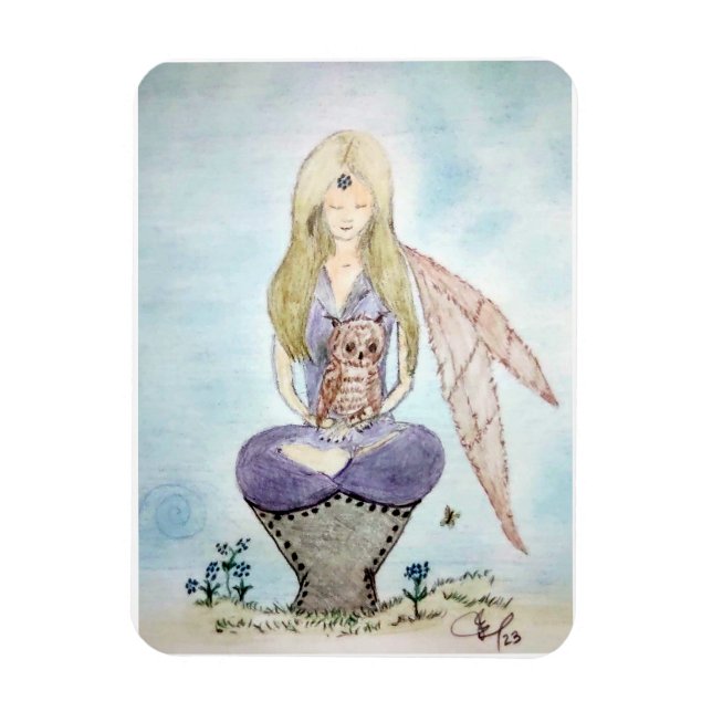 Ímã Owl Guide  (Vertical)