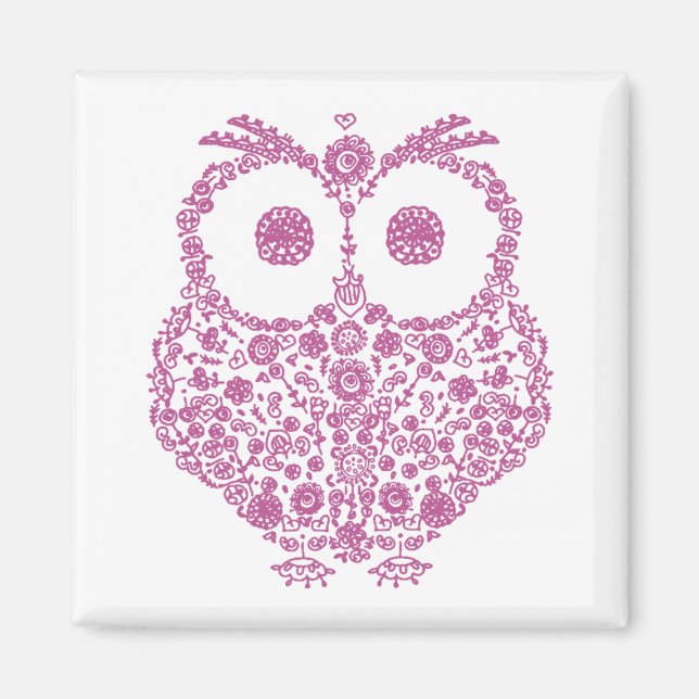 Imã Owl LOVERS GIFT MAGNET (Frente)