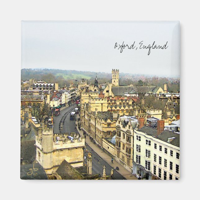 Imã Oxford, Inglaterra, High Rua View (Frente)