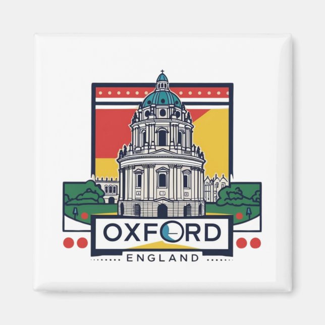 Imã Oxford Landmark Magnet (Frente)
