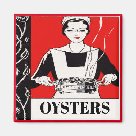 Imã OYSTERS, editar texto, cozinha