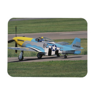 Ímã P-51 D norte-americano Dazzling Donna no