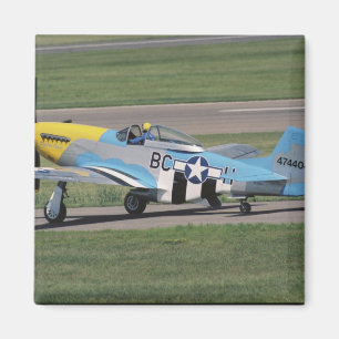 Imã P-51 D norte-americano Dazzling Donna no