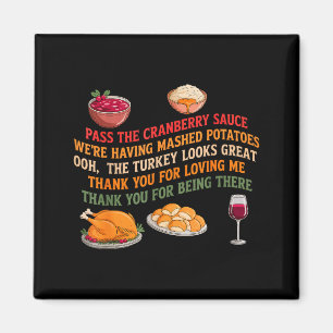 Imã P O Molho de Cranberry Estava Tendo Batatas Purê