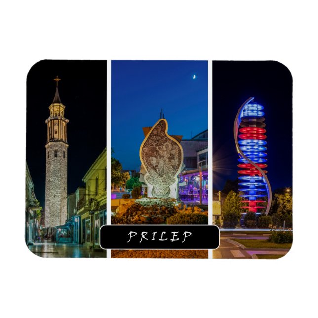 Ímã P R I E P - Macedônia (Horizontal)