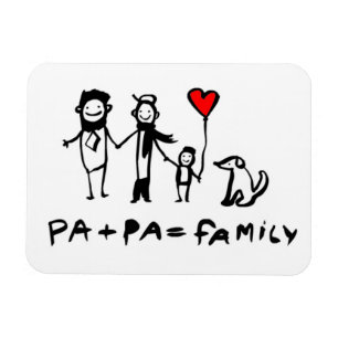 Ímã Pa + Pa = Família