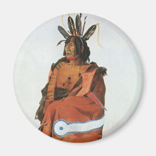 Imã Pachtuwa-Chta, Retrato do Guerreiro Arikara por Bo