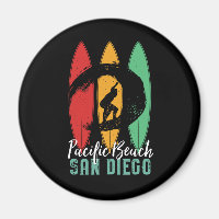 Pacific Beach San Diego Retro Surfing