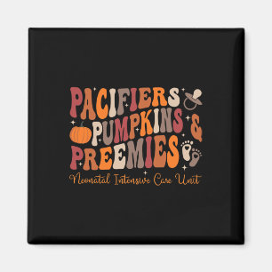 Imã Pacificadores Pumpkins Preemies Nicu Enfermeira Ha