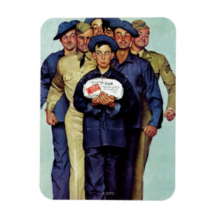 Ímã Pacote de Willie Gillis em casa