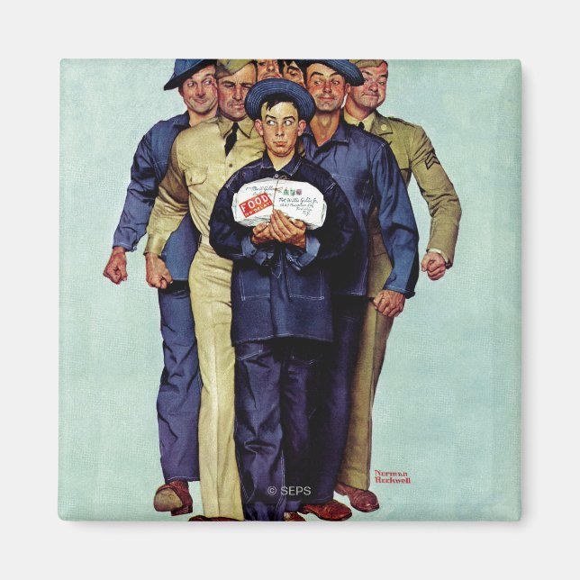 Imã Pacote de Willie Gillis em casa (Frente)