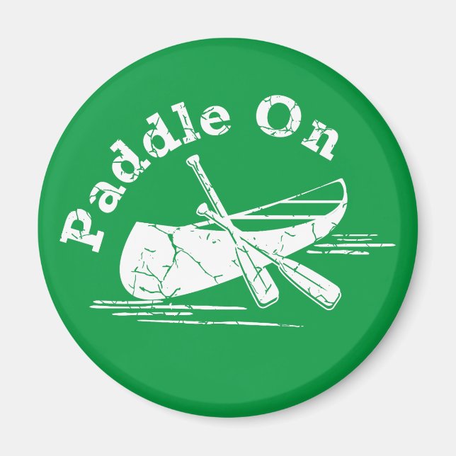 Imã Paddle Em Distância No Design - Magneta Em Círculo (Frente)