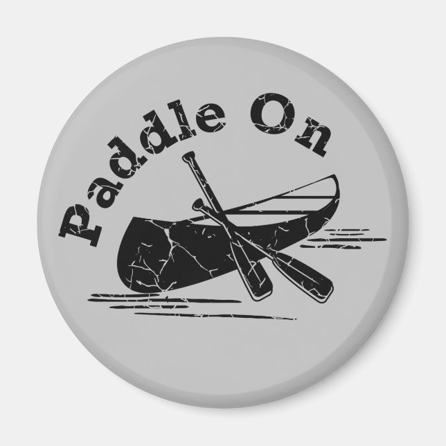 Imã Paddle em relevo no Design - Magnet (Frente)